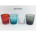 Color Drinking Glass Tumbler